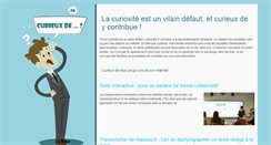 Desktop Screenshot of curieuxde.fr
